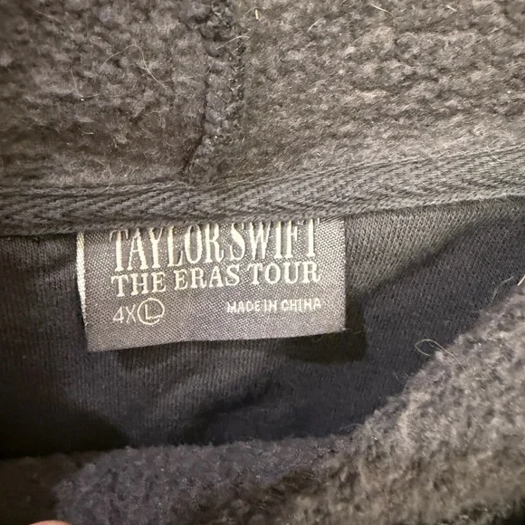 Taylor Swift Eras Tour Black Hoodie - Picture 3 of 3